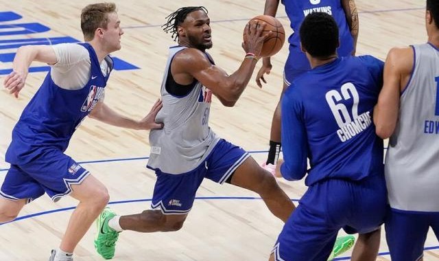 Kaiyun APP-只有1米87！詹皇儿子“谎报”身高，试训赛闪耀砍13分